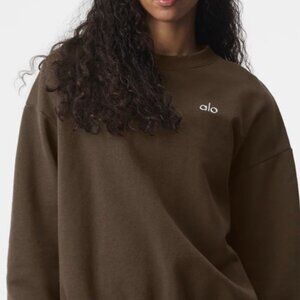 Alo Yoga Accolade Crew Neck Pullover S NWT